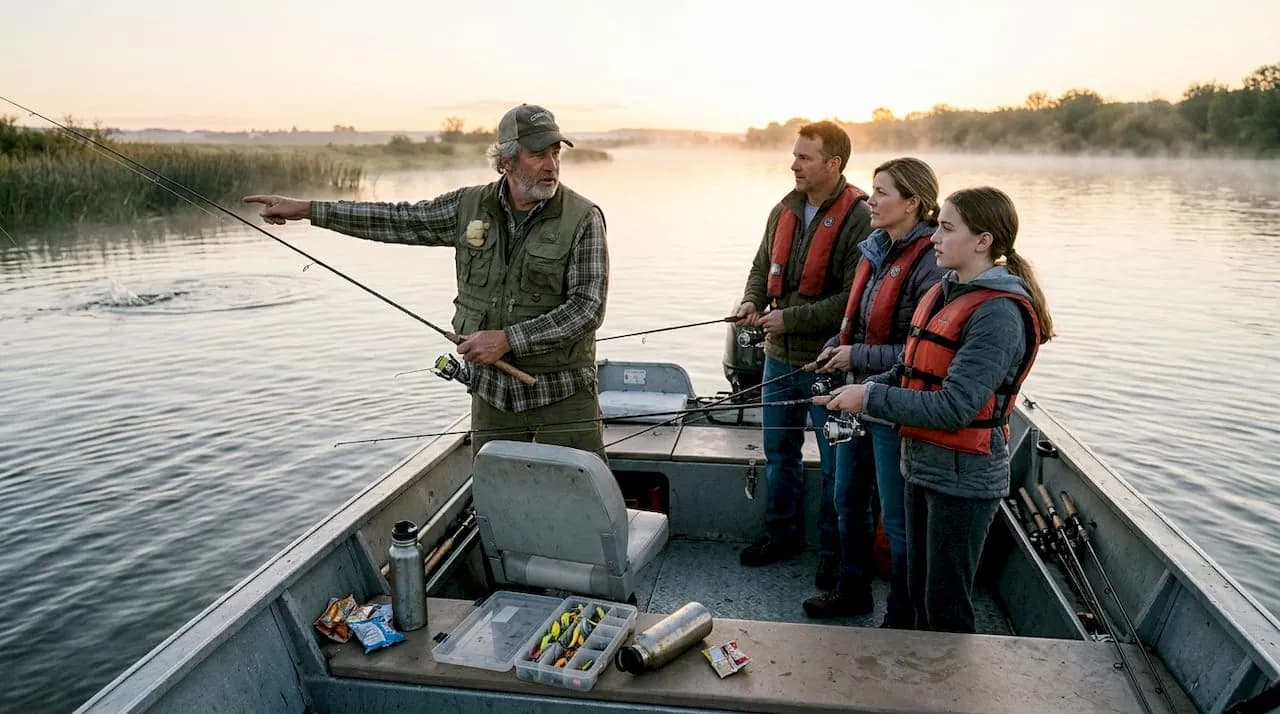 Fishing tours: expert guidance and adventure await