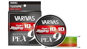 VARIVAS AVANI JIGGING 10x10 PEX9 LINES