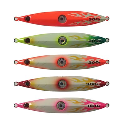 MEGAMOUTH BIG GAME VERSATILE HOT SQUID JIGS