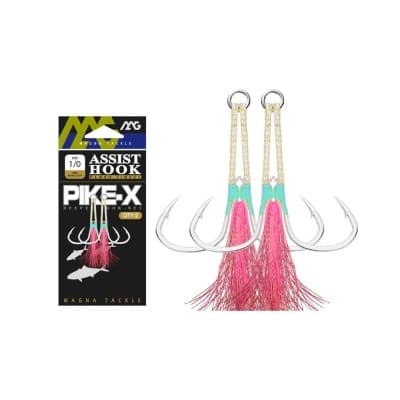 MG FLASH TINSEL PIKE-X UV+LUMO ASSIST HOOK