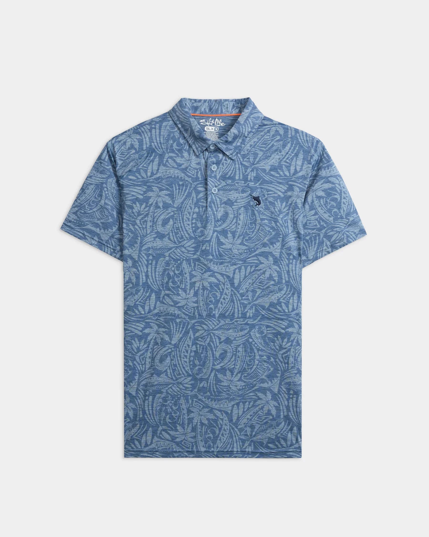 SALT LIFE MEN'S MAHI TRIBE POLO