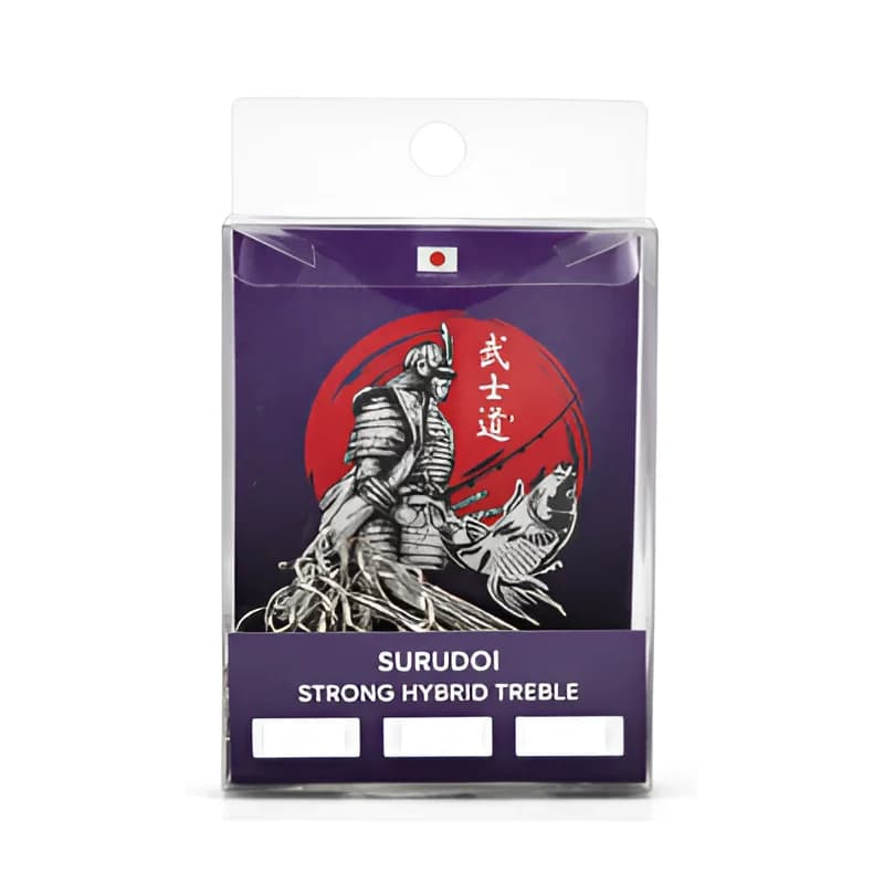 BUSHIDO SURUDOI TREBLE HOOKS