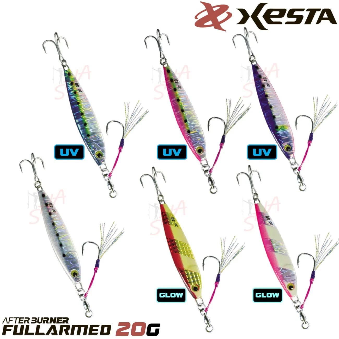 XESTA AFTER BURNER FULLARMED JIG