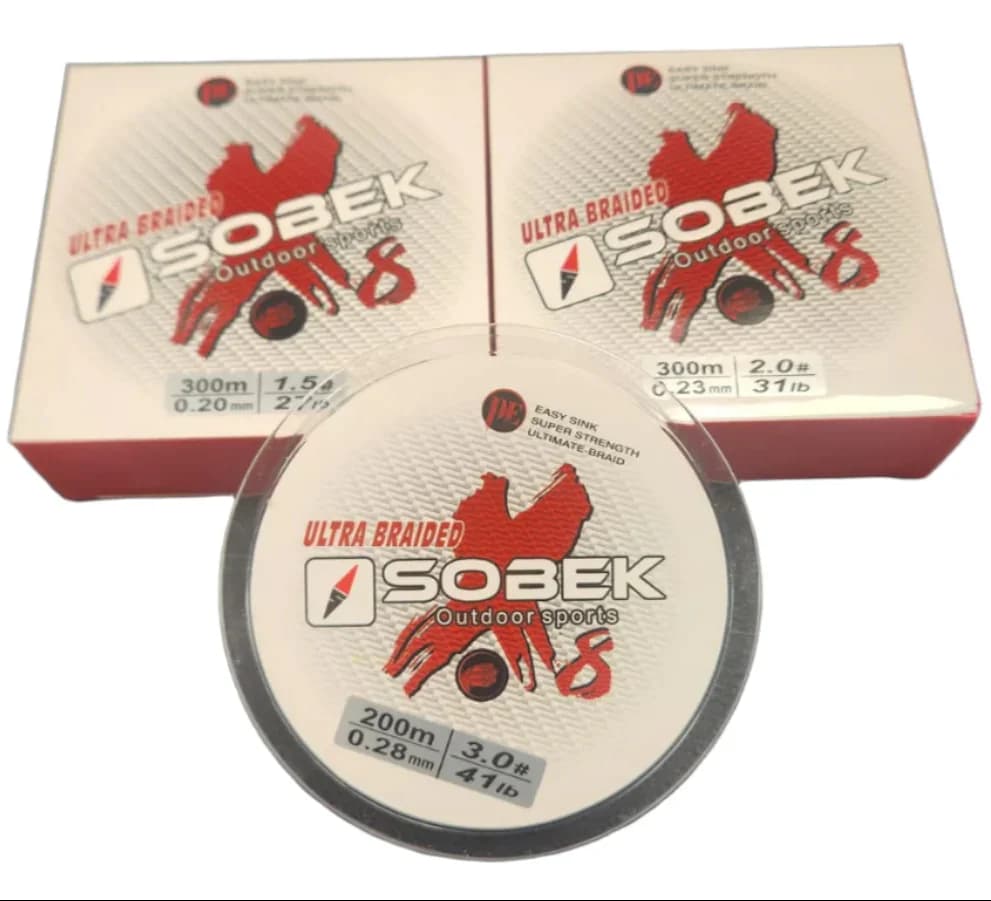 SOBEK ULTRA BRAIDED LINE X8 CASTING