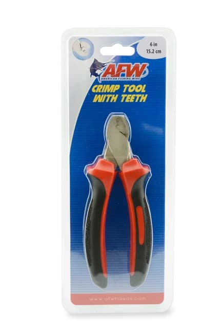 AFW CRIMPER TOOL WITH TEETH, 6 IN / 15.2CM