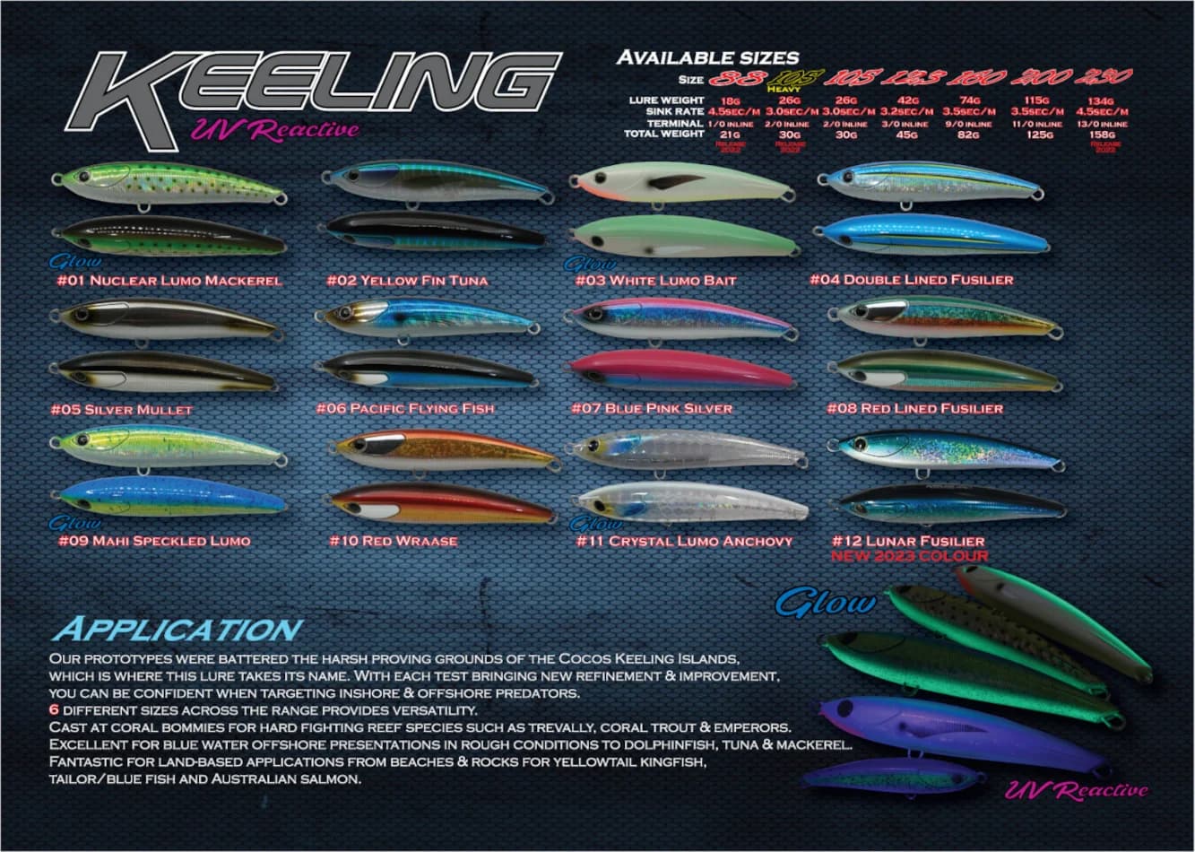 Ocean's Legacy Keeling Lures